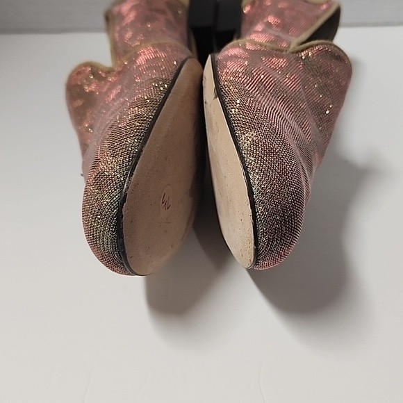 Vaneli iredescent cheetah print studded flats - Picture 6 of 10